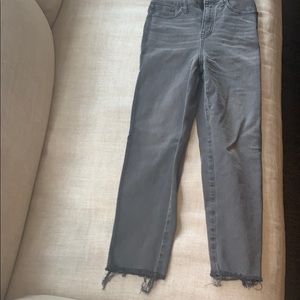 Made well classic straight jean with stripe